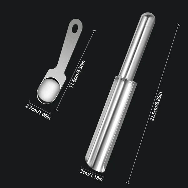Stainless Steel Meatball Maker Tool: Quick & Uniform Shaping