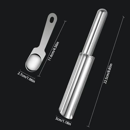 Stainless Steel Meatball Maker Tool: Quick & Uniform Shaping