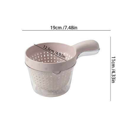 Dopamine Drain Basket – Double-Layer Design, Food-Grade Material