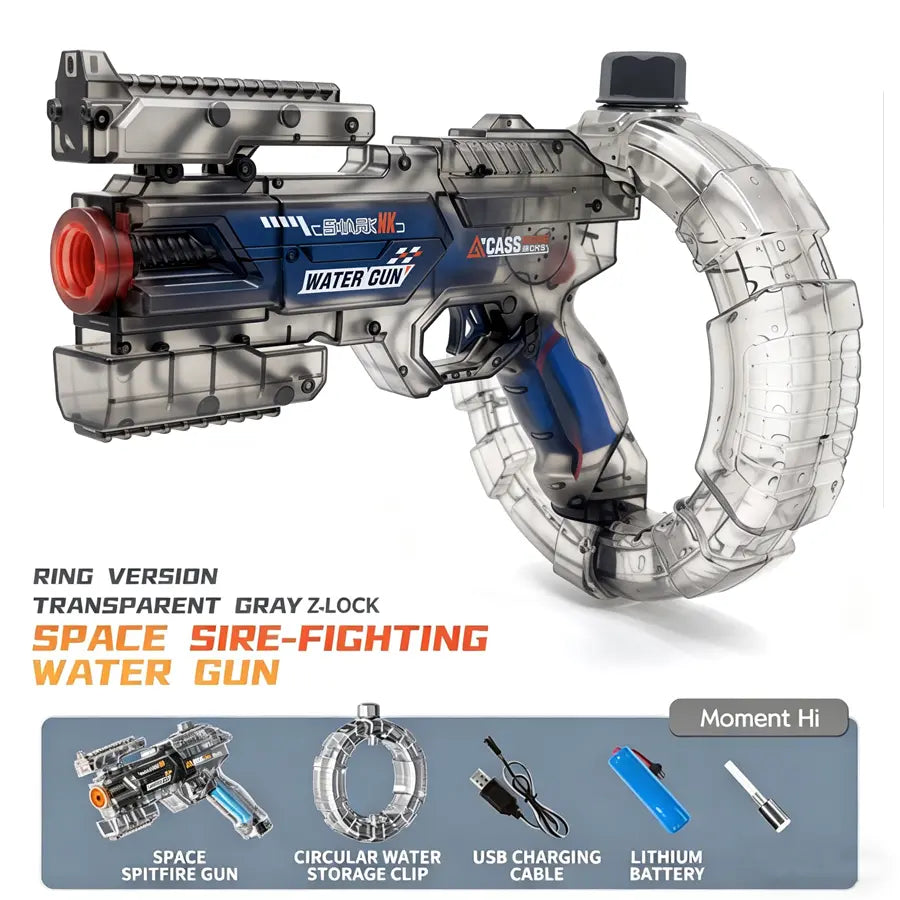 🎁 40% OFF Children's Day Sale🚀: LED Electric Water Blaster💦 – High-Pressure Automatic Fun