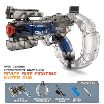 🎁 40% OFF Children's Day Sale🚀: LED Electric Water Blaster💦 – High-Pressure Automatic Fun