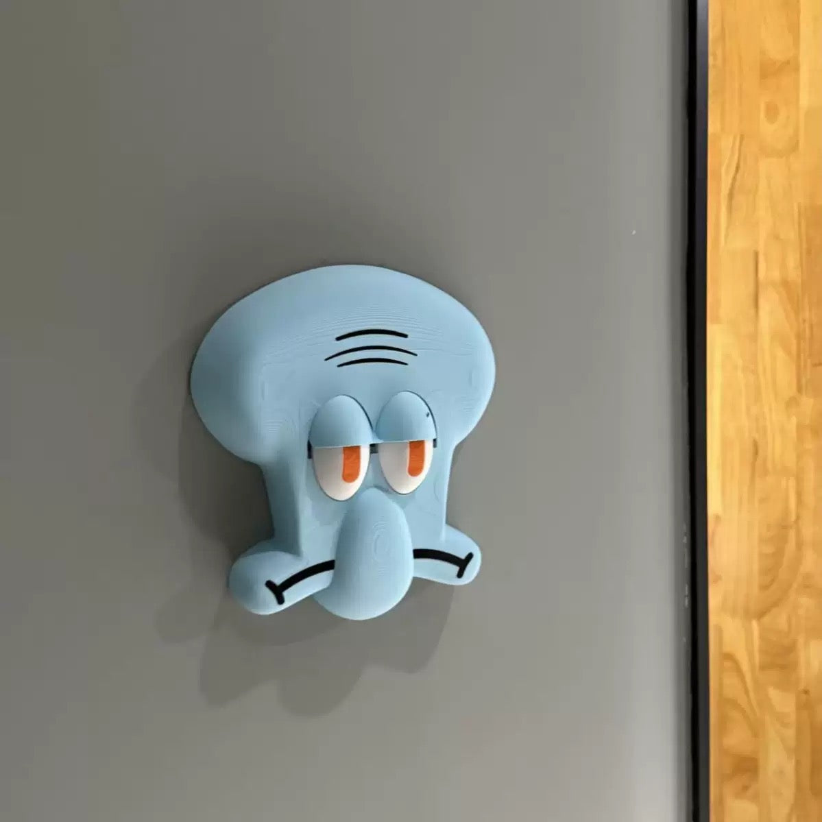 Squidward 3D Printed Switch Plate Cover- Super Easy Installation, Perfect for SpongeBob lovers