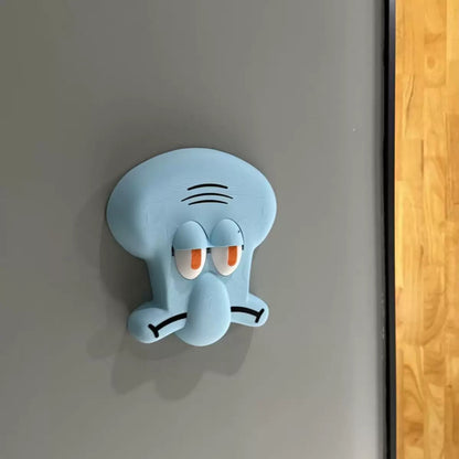 Squidward 3D Printed Switch Plate Cover- Super Easy Installation, Perfect for SpongeBob lovers