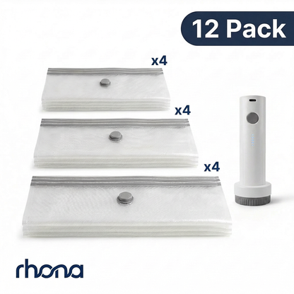 Vacuum Compression Travel Bags with Wireless Pump