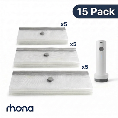 Vacuum Compression Travel Bags with Wireless Pump