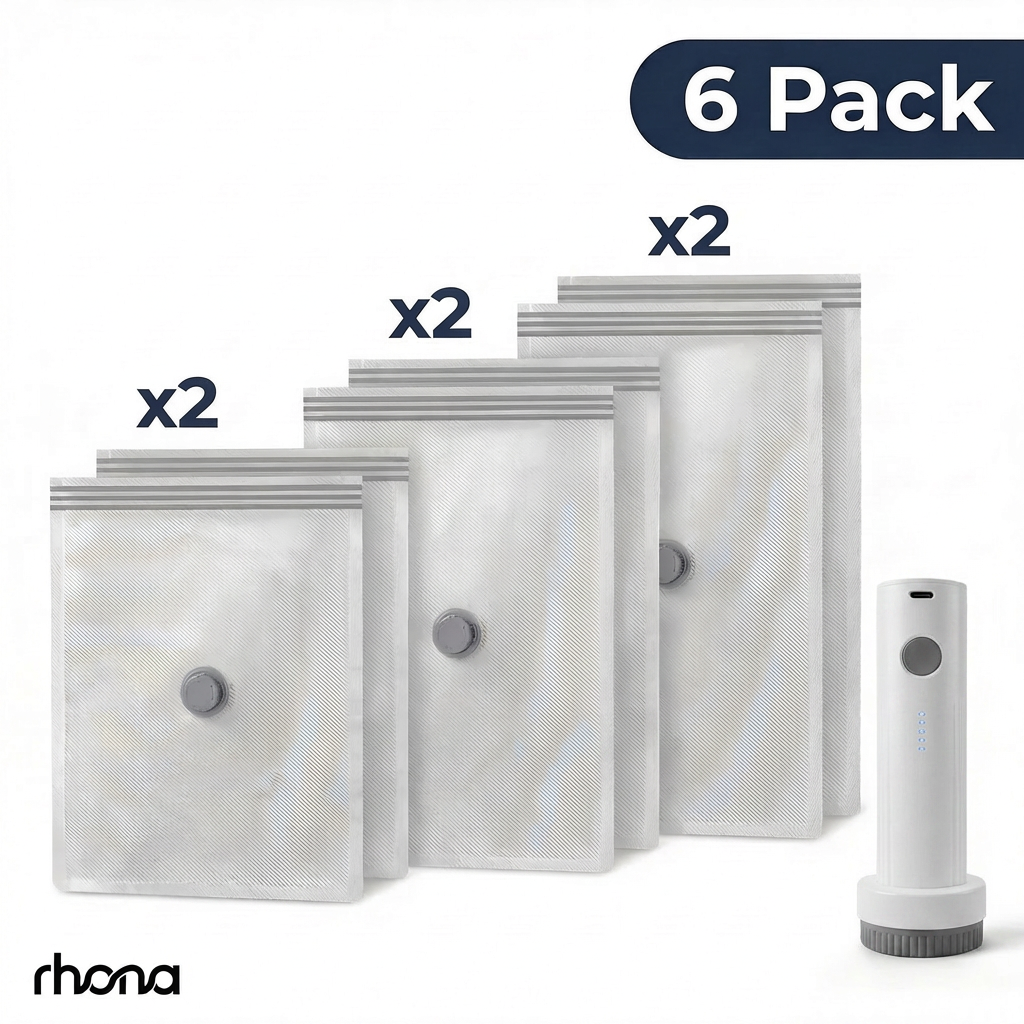 Vacuum Compression Travel Bags with Wireless Pump