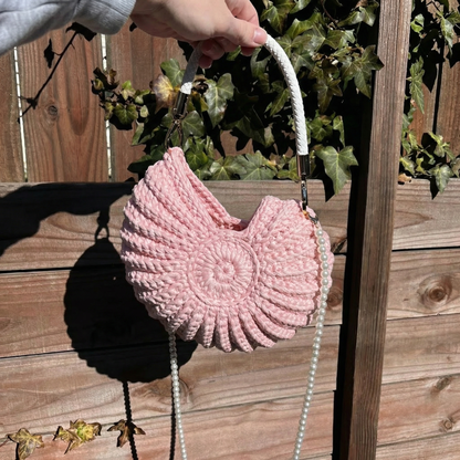 Crochet Shell Bag(100% Handmade)