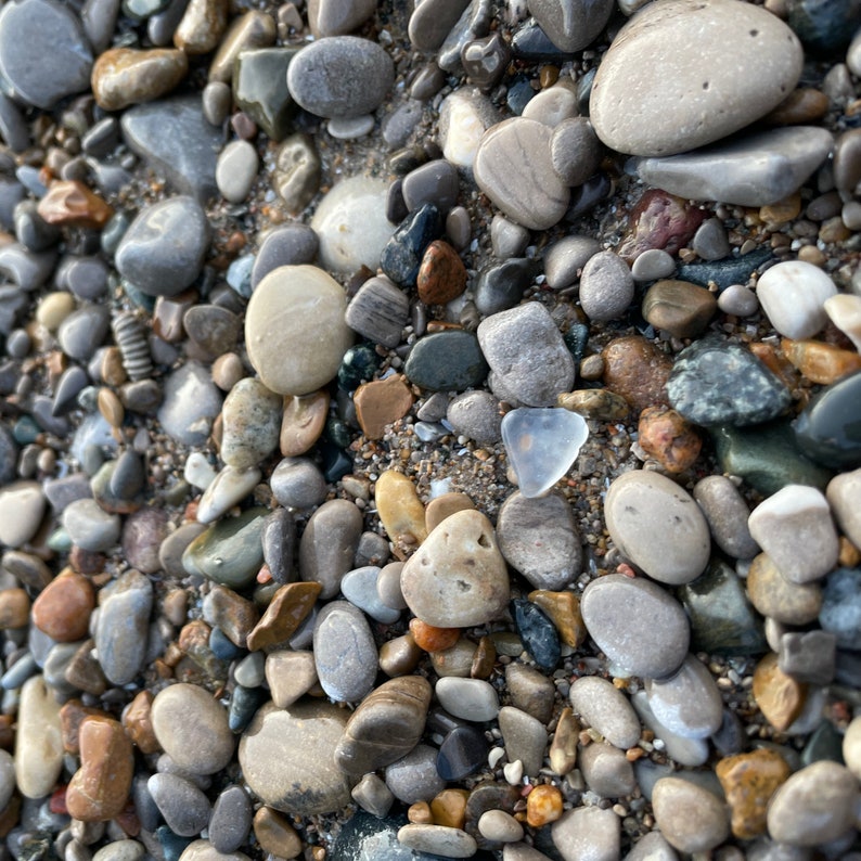 Arte de la amistad en vidrio marino "Tu corazón y mi corazón son viejos amigos" 