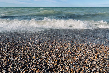Arte de la amistad en vidrio marino "Tu corazón y mi corazón son viejos amigos" 