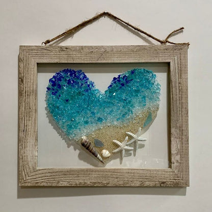 El mejor regalo de San Valentín de 2026: Corazón de vidrio marino 