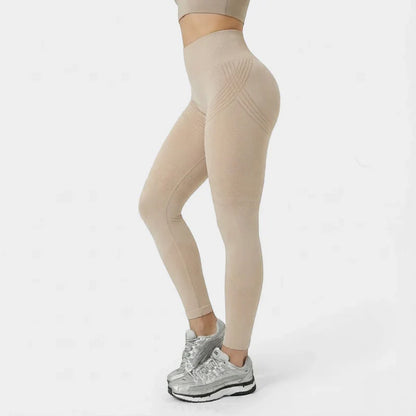 High Waisted And Hip Lifting Yoga Elastic Quick Drying Tight Pants