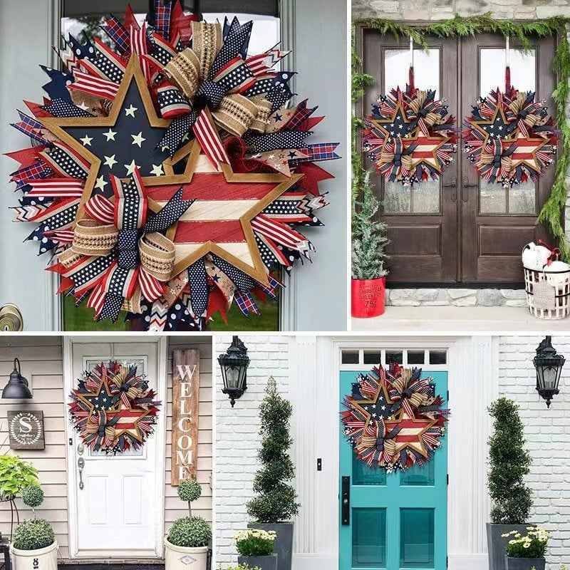 Sentinels of Honor: 250th Anniversary Hand-Tied Wreath (50% OFF)