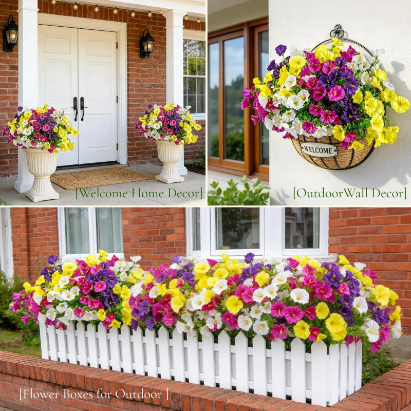 🔥UV Resistant Artificial Petunias Flowers