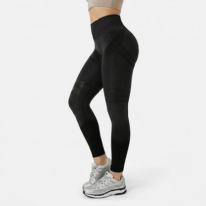 High Waisted And Hip Lifting Yoga Elastic Quick Drying Tight Pants