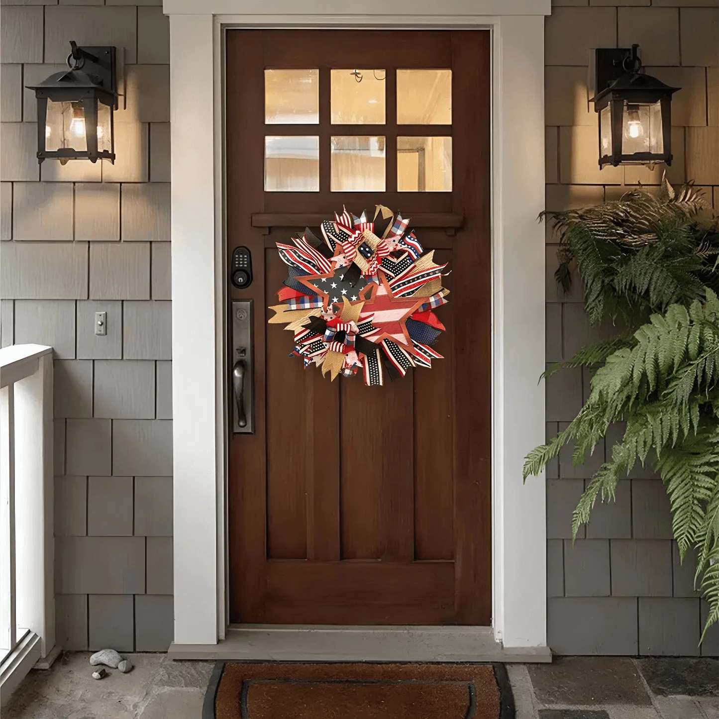 Sentinels of Honor: 250th Anniversary Hand-Tied Wreath (50% OFF)
