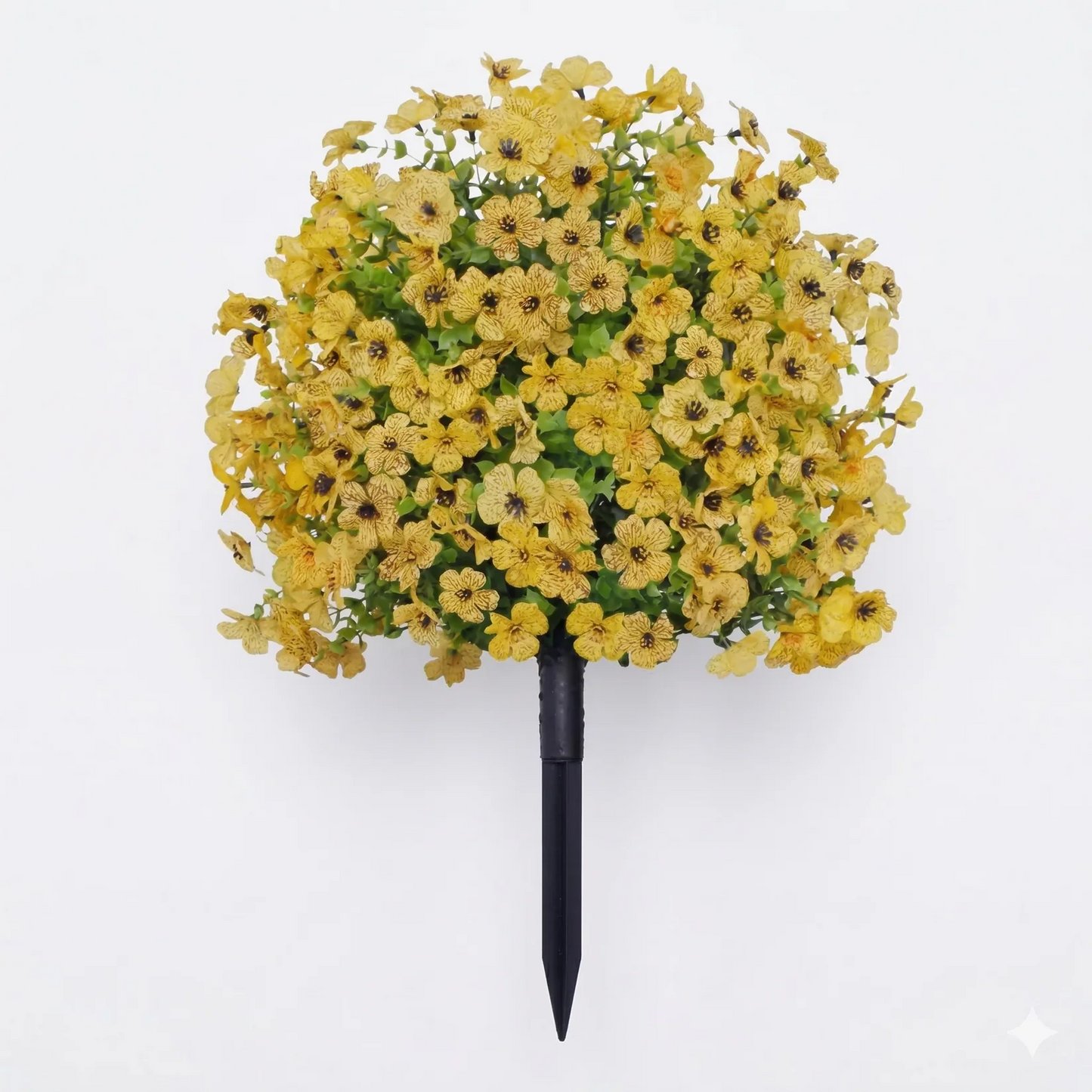 Artificial Topiary Ball Treeswith Flowers and Ground Spikes