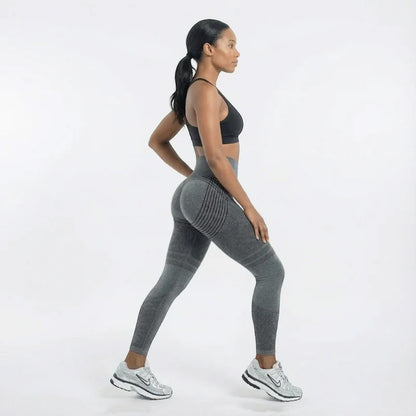 High Waisted And Hip Lifting Yoga Elastic Quick Drying Tight Pants