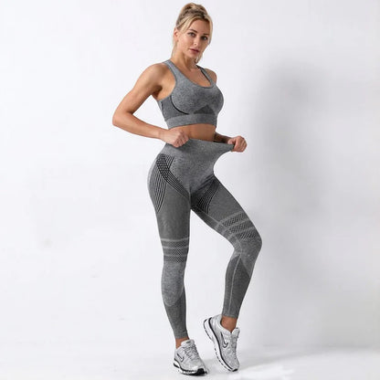 High Waisted And Hip Lifting Yoga Elastic Quick Drying Tight Pants
