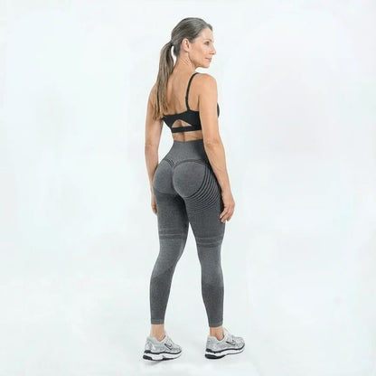 High Waisted And Hip Lifting Yoga Elastic Quick Drying Tight Pants