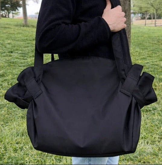 3-in-1 Quick-Storage Bag | Portable Laundry Hamper, Picnic Mat & Beach Tote