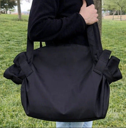 3-in-1 Quick-Storage Bag | Portable Laundry Hamper, Picnic Mat & Beach Tote