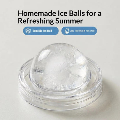 Collapsible Ice Puck Water Cup — Portable Silicone Travel Mug with Built-in Ice Mold