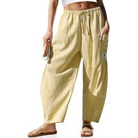 Yellow White Striped