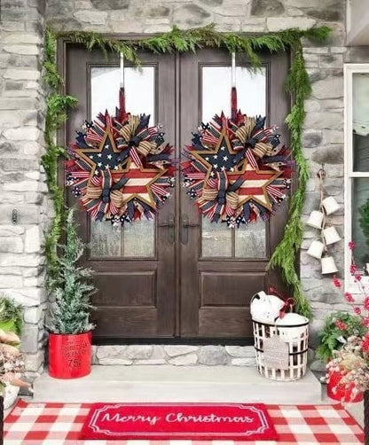 Sentinels of Honor: 250th Anniversary Hand-Tied Wreath (50% OFF)