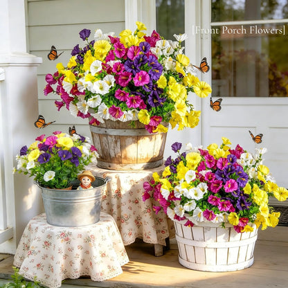 🔥UV Resistant Artificial Petunias Flowers