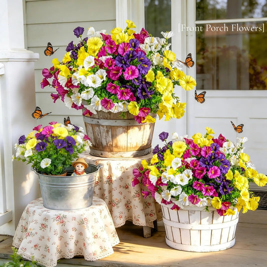 🔥UV Resistant Artificial Petunias Flowers