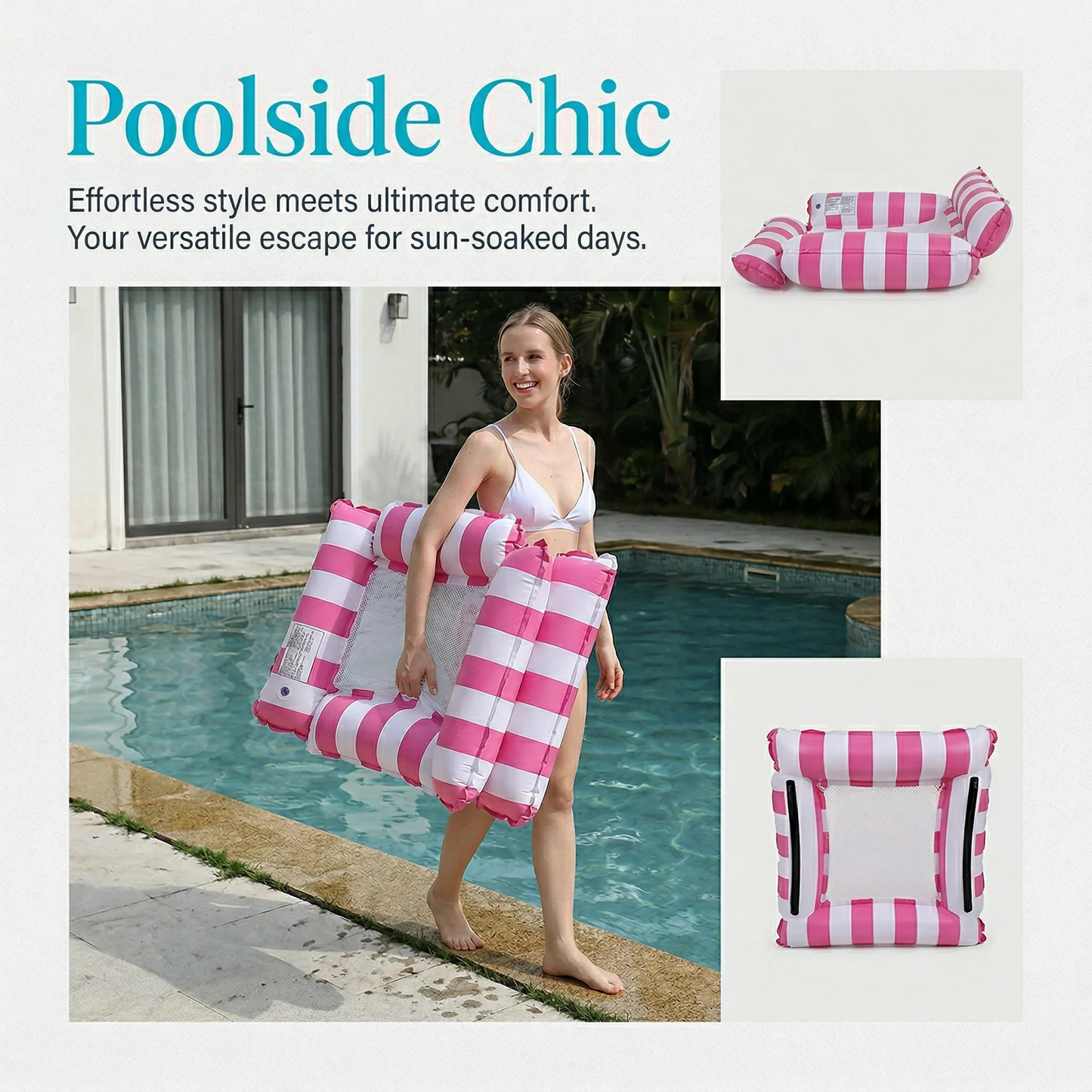 🔥🔥Pool Hammocks & Lounge Chairs