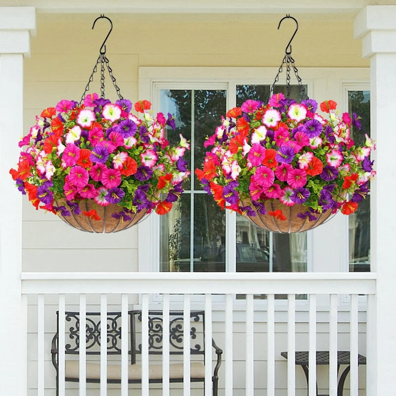 🔥UV Resistant Artificial Petunias Flowers