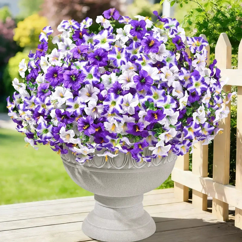 🔥UV Resistant Artificial Petunias Flowers