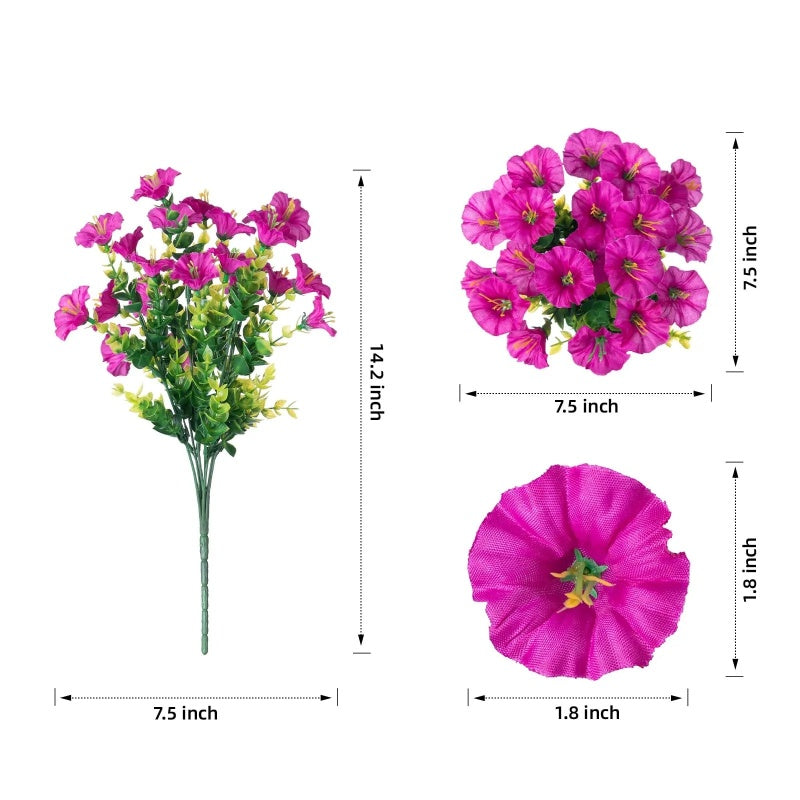 🔥UV Resistant Artificial Petunias Flowers