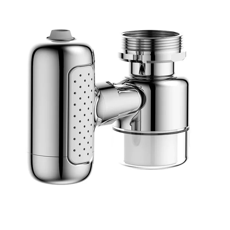 4-Mode Multifunctional Swivel Brass Faucet (with Articulated Arm)