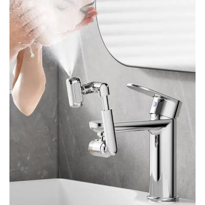 4-Mode Multifunctional Swivel Brass Faucet (with Articulated Arm)