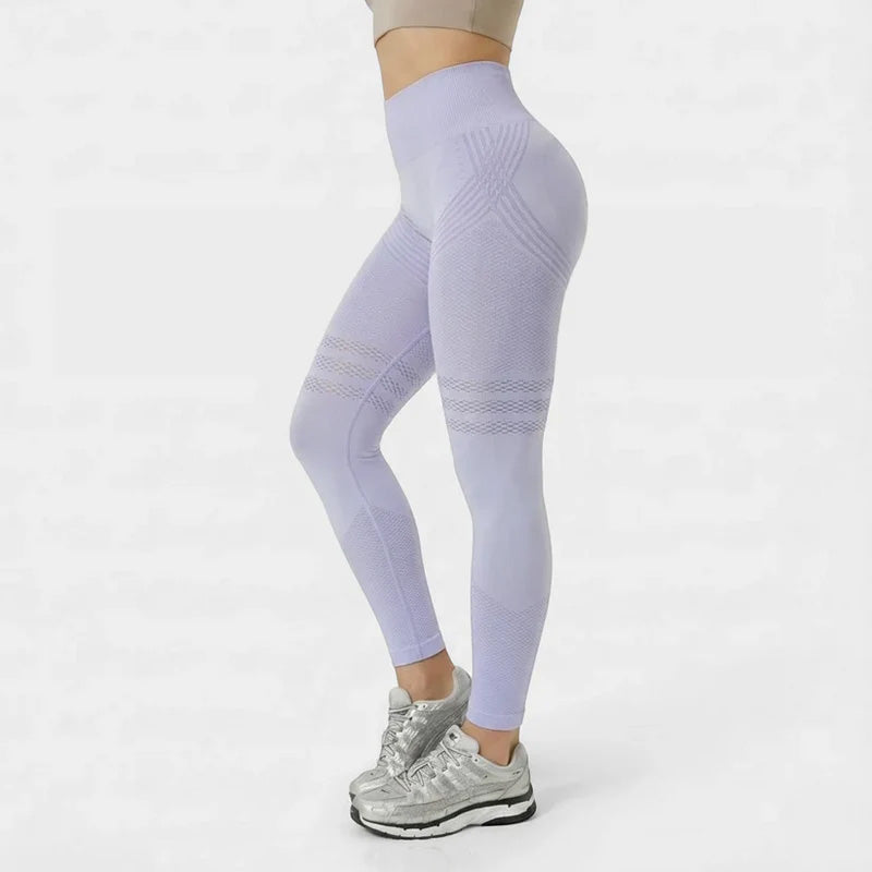 High Waisted And Hip Lifting Yoga Elastic Quick Drying Tight Pants