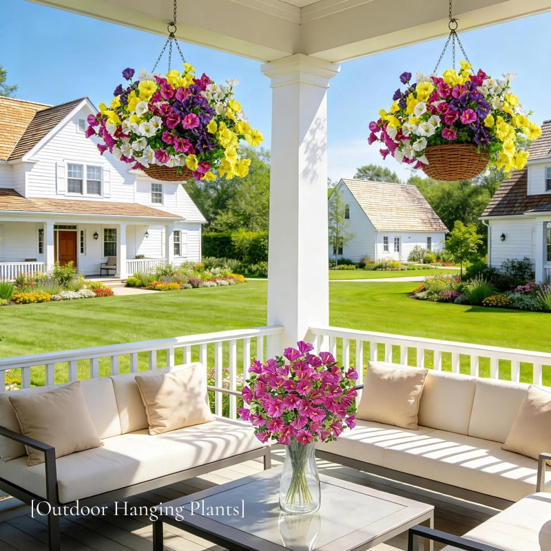 🔥UV Resistant Artificial Petunias Flowers