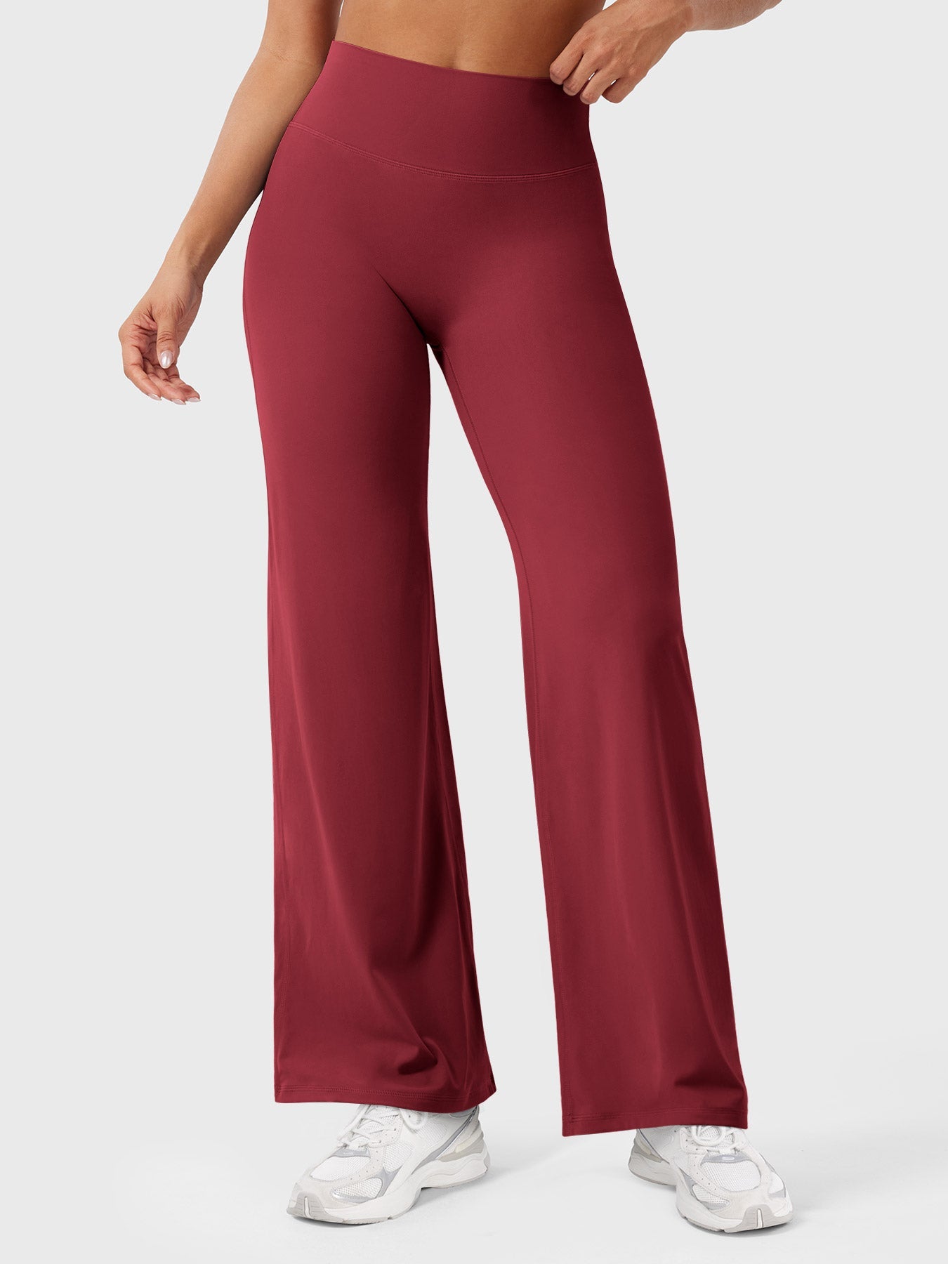 High-Waist Straight-Leg No Front Seam Buttery Soft Gym Yoga Pants for Women Fitness Tights summerwins