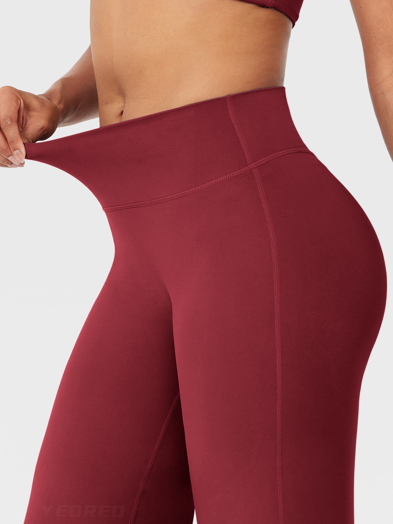 High-Waist Straight-Leg No Front Seam Buttery Soft Gym Yoga Pants for Women Fitness Tights summerwins