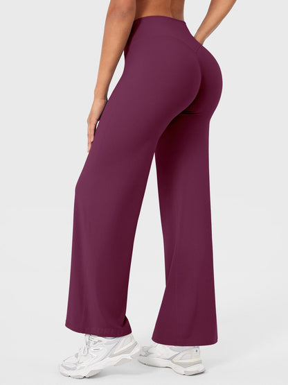 High-Waist Straight-Leg No Front Seam Buttery Soft Gym Yoga Pants for Women Fitness Tights summerwins