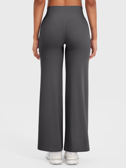 High-Waist Straight-Leg No Front Seam Buttery Soft Gym Yoga Pants for Women Fitness Tights summerwins