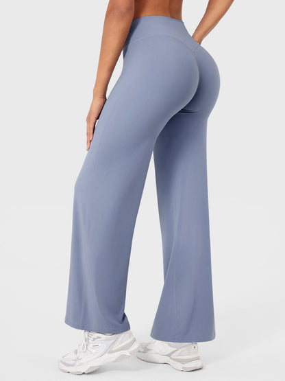 High-Waist Straight-Leg No Front Seam Buttery Soft Gym Yoga Pants for Women Fitness Tights summerwins