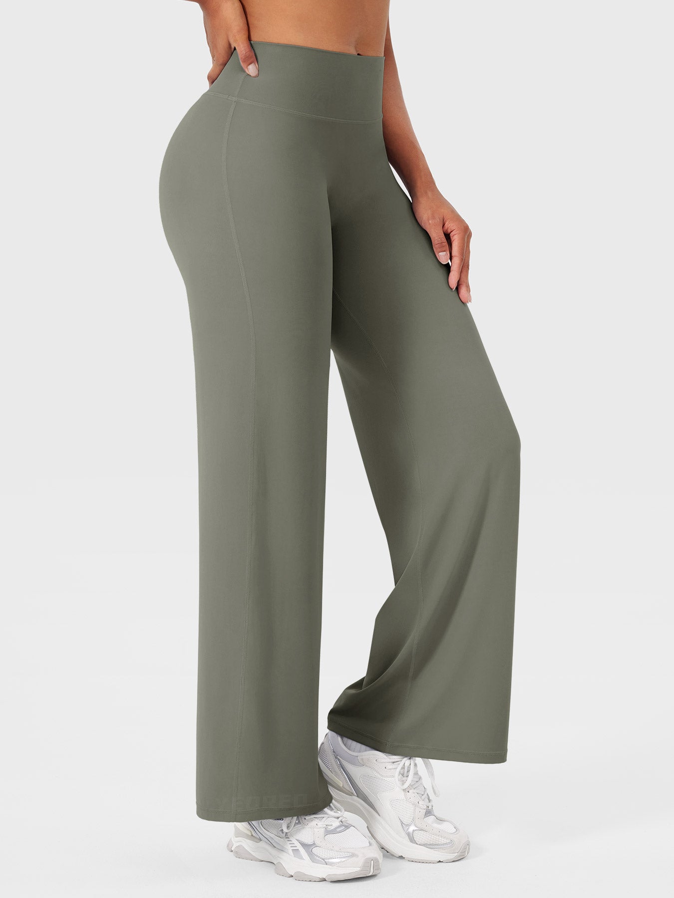 High-Waist Straight-Leg No Front Seam Buttery Soft Gym Yoga Pants for Women Fitness Tights summerwins