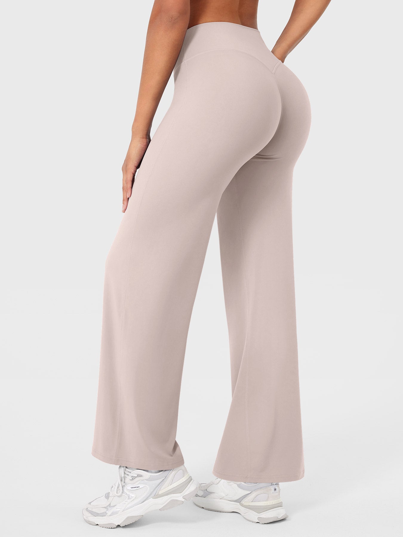 High-Waist Straight-Leg No Front Seam Buttery Soft Gym Yoga Pants for Women Fitness Tights summerwins