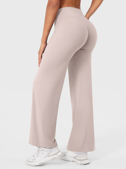 High-Waist Straight-Leg No Front Seam Buttery Soft Gym Yoga Pants for Women Fitness Tights summerwins