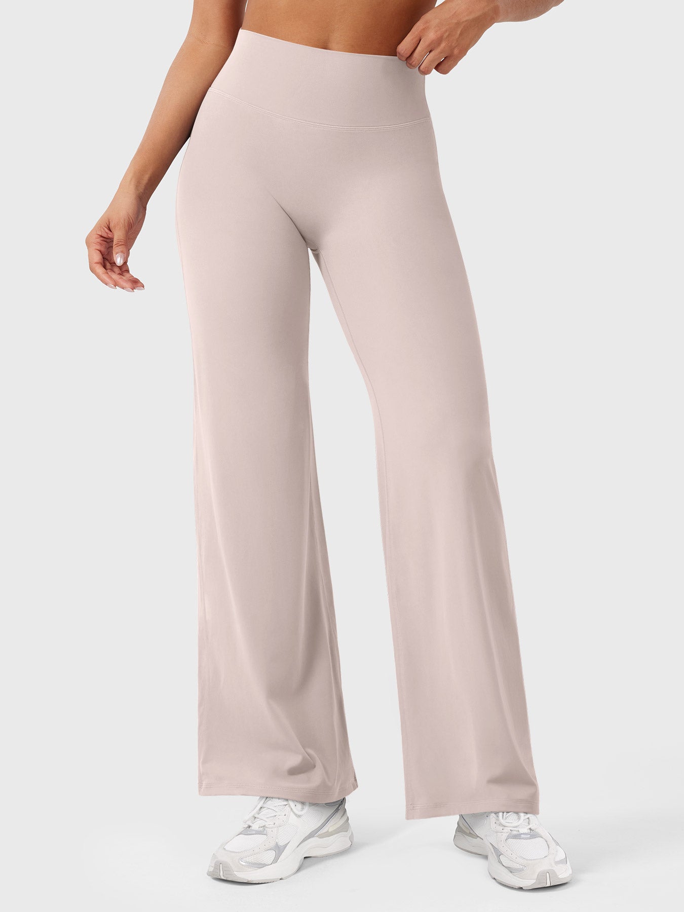 High-Waist Straight-Leg No Front Seam Buttery Soft Gym Yoga Pants for Women Fitness Tights summerwins