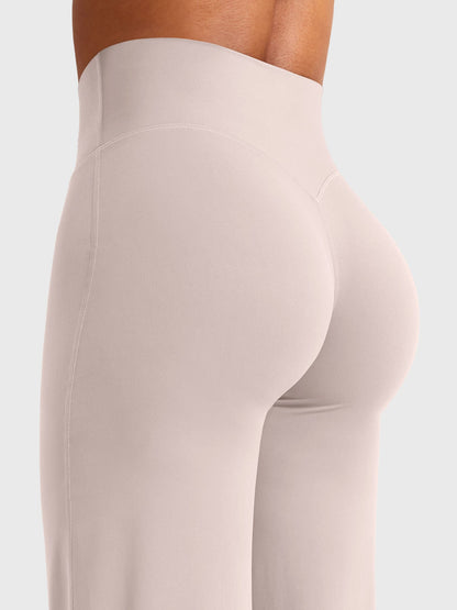 High-Waist Straight-Leg No Front Seam Buttery Soft Gym Yoga Pants for Women Fitness Tights summerwins
