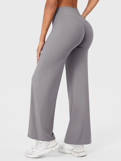 High-Waist Straight-Leg No Front Seam Buttery Soft Gym Yoga Pants for Women Fitness Tights summerwins