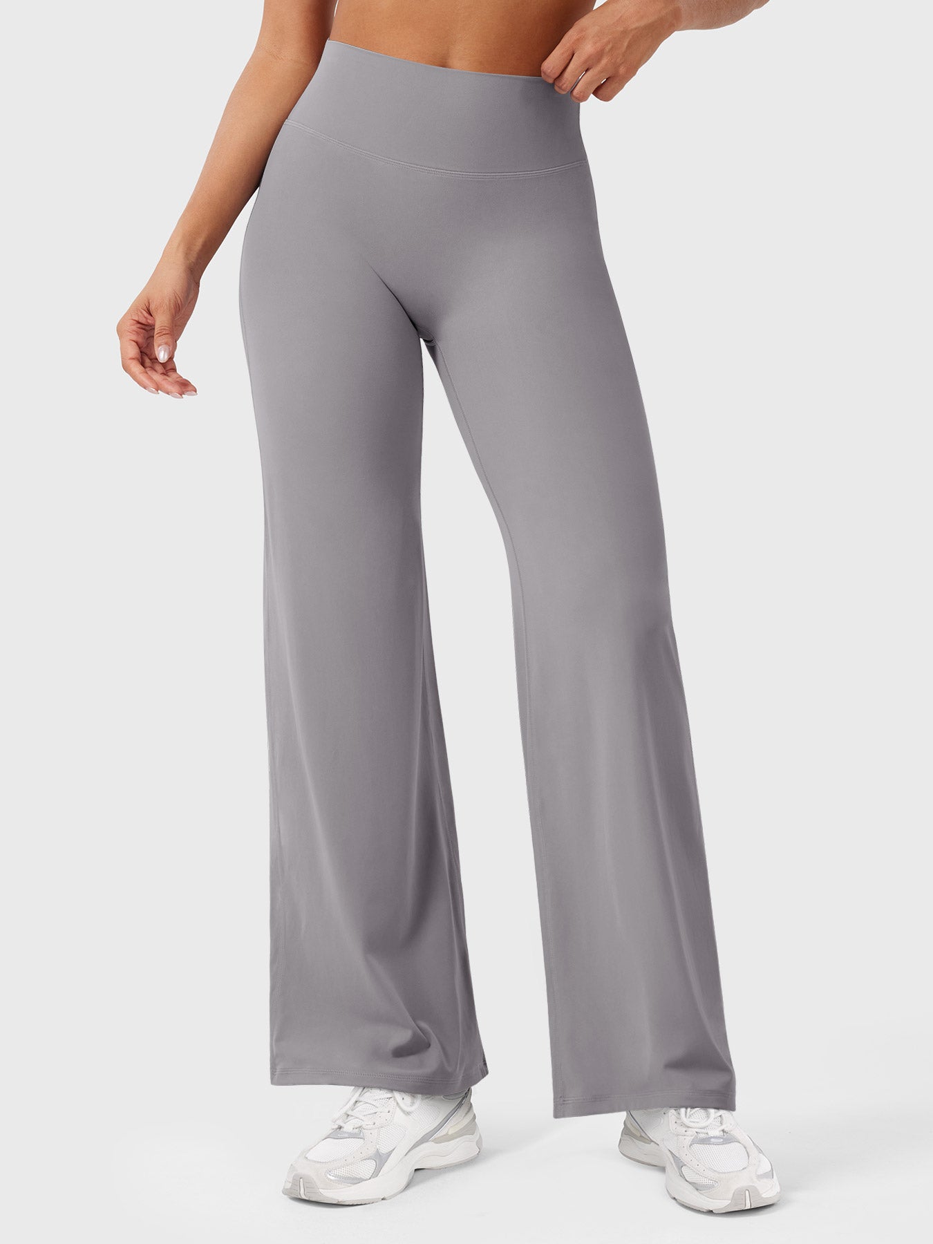 High-Waist Straight-Leg No Front Seam Buttery Soft Gym Yoga Pants for Women Fitness Tights summerwins
